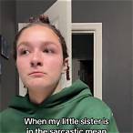 sister loses bet